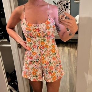 Floral Romper